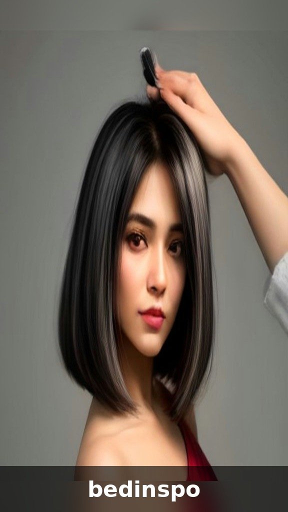 Retro 60s flip-out bob