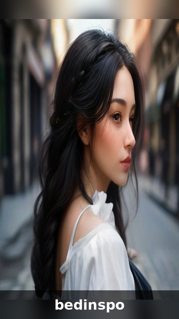 High half-up bow ponytail