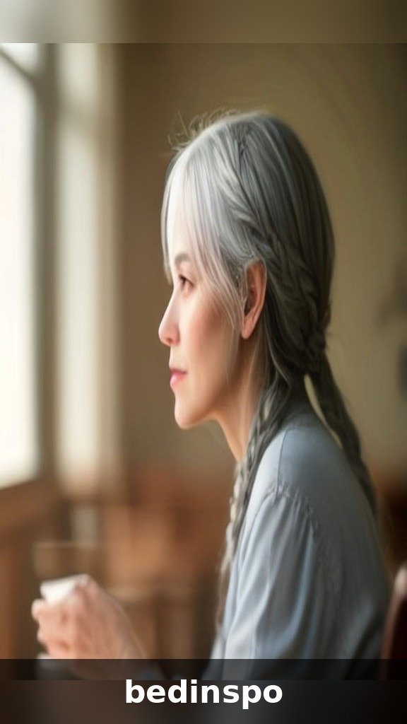 Double heart braids hairstyle