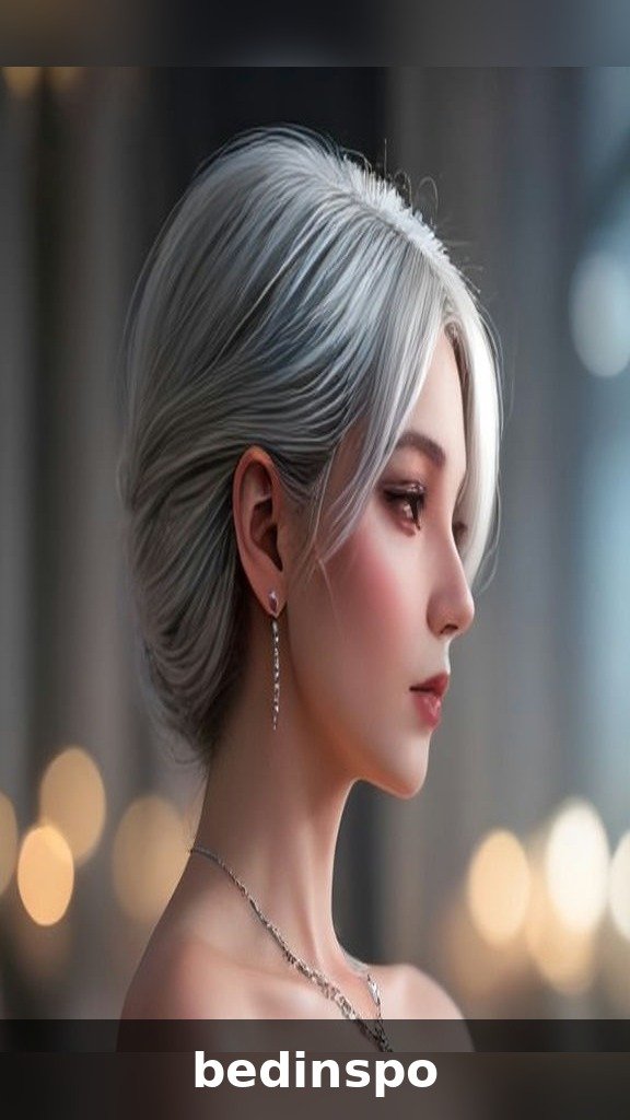 Elegant French twist holiday party hairstyle
