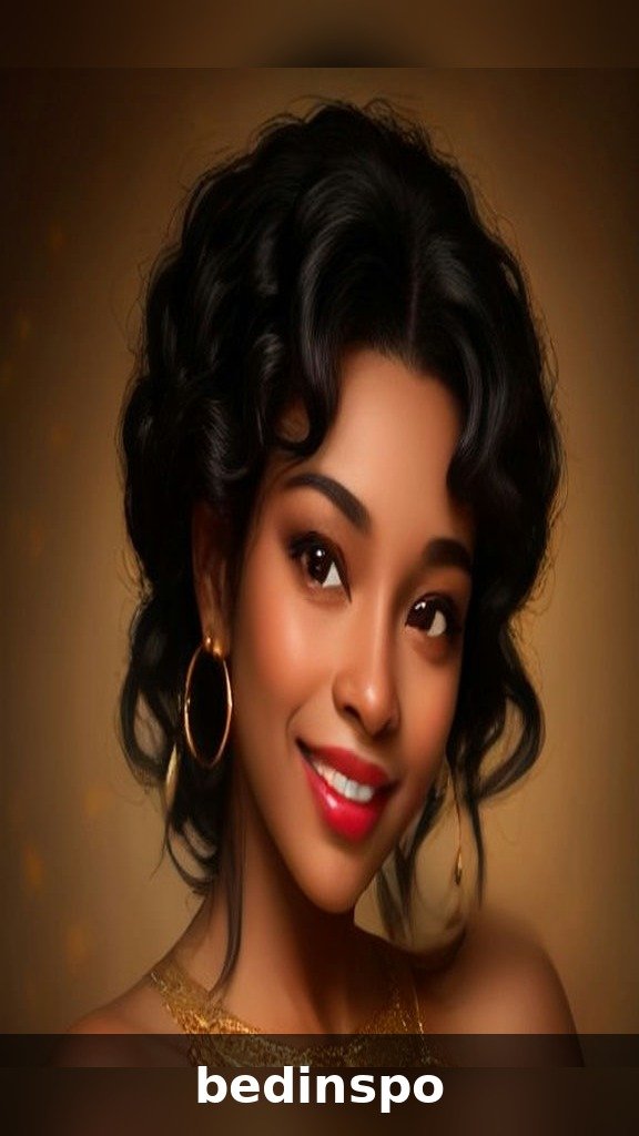Retro victory rolls holiday party hairstyle