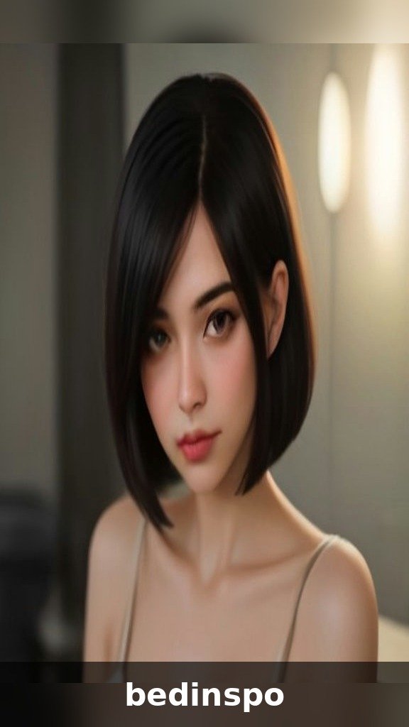 The Side-Part Italian Bob