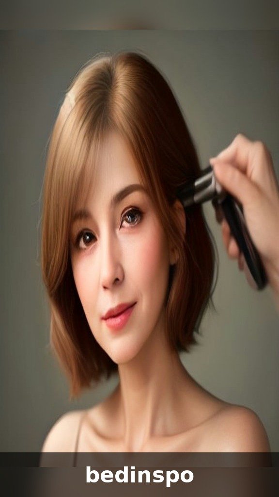 9. Sleek Glass-Hair Long Layered Bob