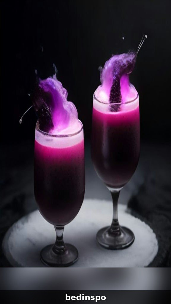 Midnight Margaritas Recipe (Spooky, Purple-Black & Made for Halloween Night!)