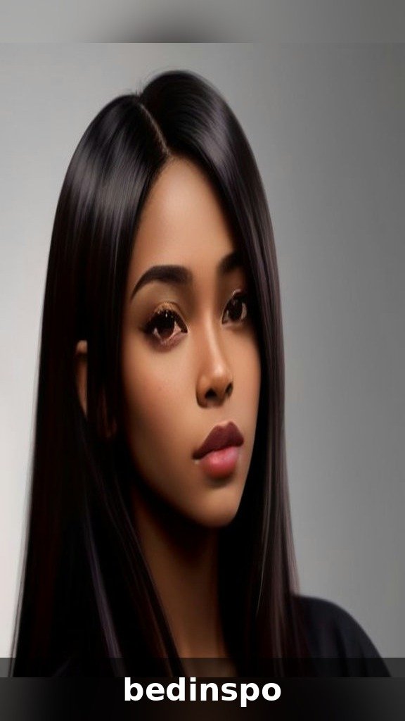 Black woman in her 30s with cool-toned mocha balayage hair in a salon