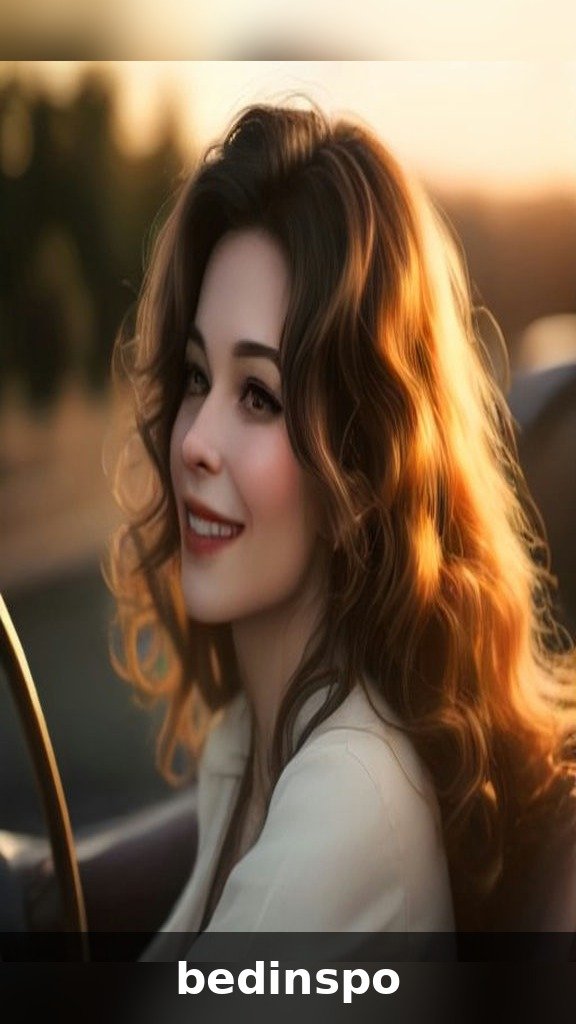 Old Hollywood waves with a middle part