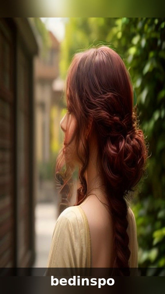 6. Oxidised Copper on Curly Hair