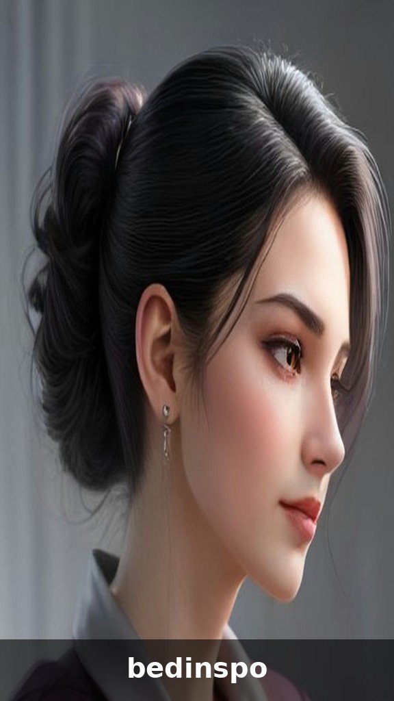 2. The High Slicked Bun