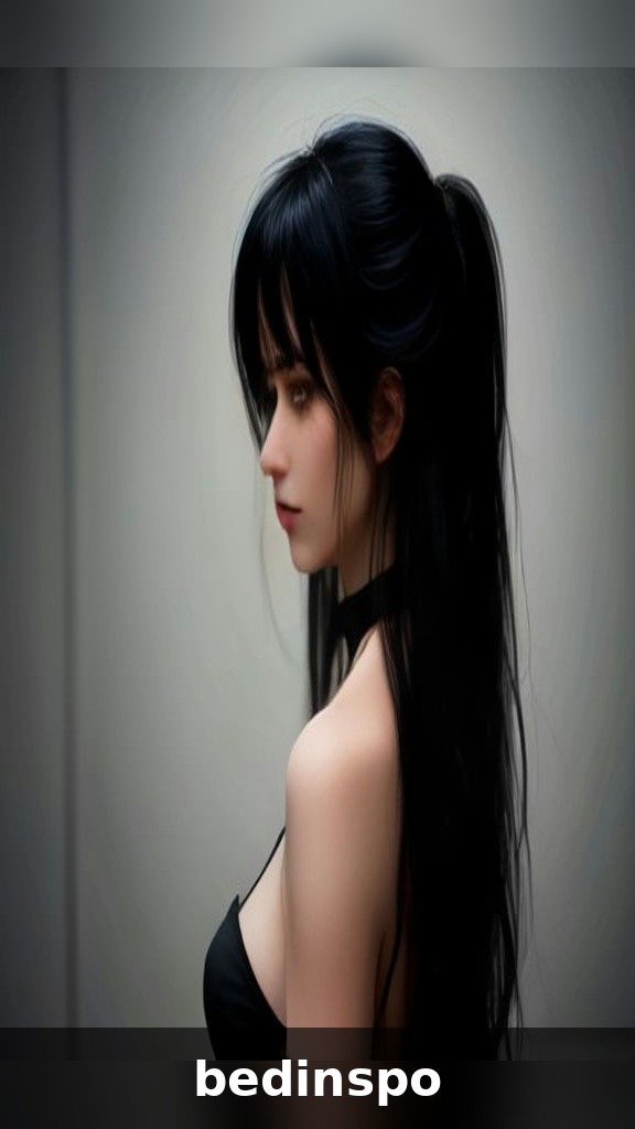 Vampire haircut on curly hair