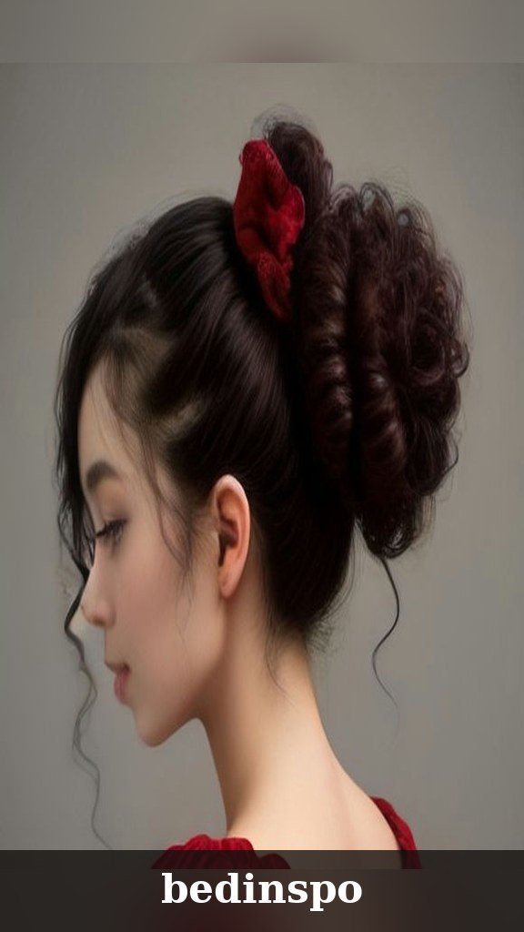 1. The Classic Half-Up Velvet Bow